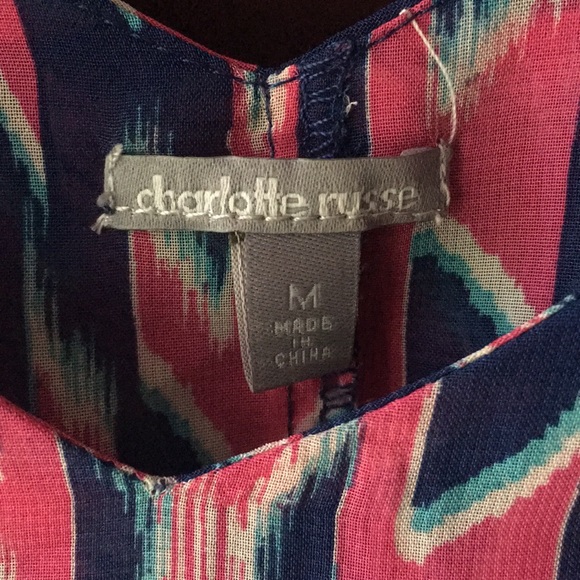 Charlotte Russe V-Neck Tank - Picture 3 of 3